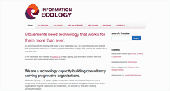 Desktop Screenshot of iecology.org