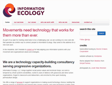 Tablet Screenshot of iecology.org
